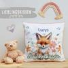 Print Royal PR Fox Cuddly Pillow - Personalize with a Name view 2