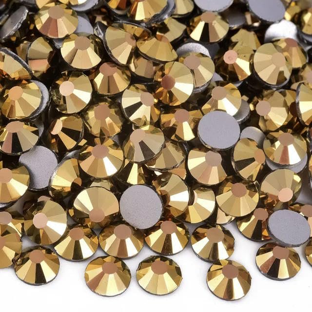 HOCEDO 576/2,880-Piece Glitter Crystal Rhinestones for Nail Charms, Nail Art and Clothing