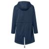 Duohropke Women's Long Hooded Rain Jacket view 3