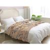 Cozy Blanket 220 x 240 cm, Paisley Plush Vintage Boho Fleece Throw, Sofa Blanket, XXL Warm Winter Flannel Blanket view 3