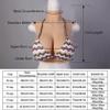 Realistic Silicone Breast Prosthesis with Cotton Filling, Ivory view 3