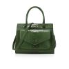 WolFum Women's Handbag with Top Handles, Crocodile-Pattern Shoulder Bag, Medium, PU Leather view 1