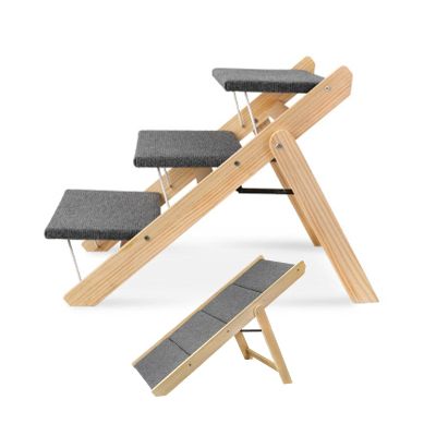 Folding 2-in-1 Dog Ramp and Stairs for Beds, Cars, and Sofas