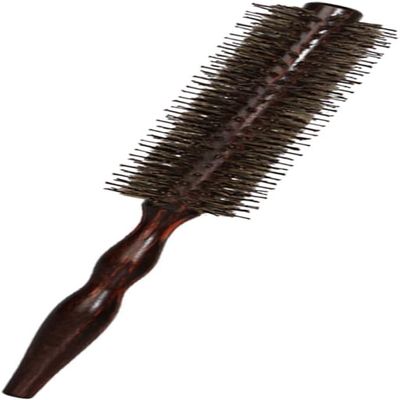 Sandalwood Round Hair Curling Comb Brush
