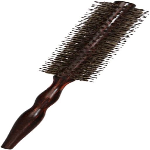Sandalwood Round Hair Curling Comb Brush