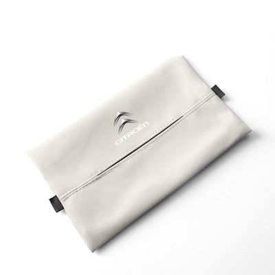 RiJpex Car Tissue Box, Compatible with Citroën C4/C6, Portable Tissue Dispenser, A-White