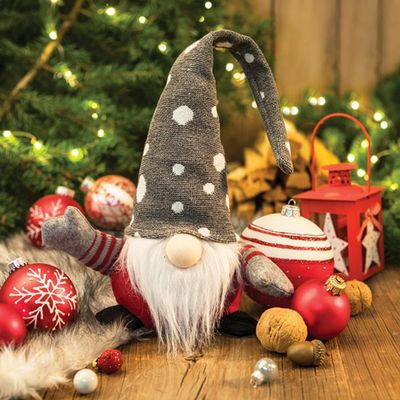 20 Christmas Napkins with Funny Christmas Elf Design, 33 x 33 cm