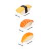 JOROBURO 3-Piece Sushi Dog Toy Set view 2