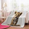 SK-YBB Cozy Flannel Fleece Blanket 130 x 150 cm for Kids, Toddlers, Bed, Sofa, Boys and Girls view 2