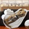 SK-YBB Cozy Flannel Fleece Blanket 130 x 150 cm for Kids, Toddlers, Bed, Sofa, Boys and Girls view 4