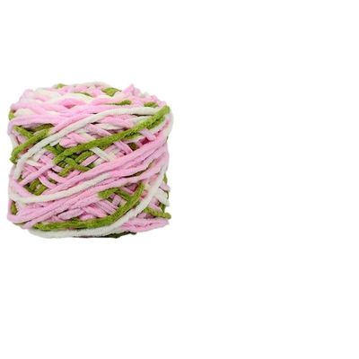 200 g, 4 mm, 100% Acrylic Chenille Ice Yarn for Hand Knitting, Anti-Pilling, Antistatic, Eco-Friendly (Color: 10)