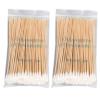 100/200 Cotton Swabs with 6-Inch Wooden Handles view 1