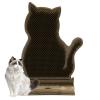 Cat Self-Groomer Wall Scratcher with Massage Comb view 2