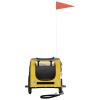 Camerina Dog Bicycle Trailer, Yellow and Gray view 4