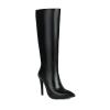 11.5 cm/4.52 in Sexy Glossy Stiletto High-Heel Pointed Tall Boots for Women, Black, EU 47 view 1
