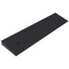 Non-Slip Recycled Rubber Threshold Ramp for Wheelchairs and Scooters view 1