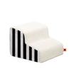 Waterproof 2-Step Dog Stairs, Portable Pet Steps with Removable Washable Cover, High-Density Foam Stairs for Sofas and Beds view 1