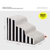 Tylxayoxa Dog Stair 2 Steps - Wide Pet Ramp for Small Dogs and Cats view 2