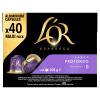 L'OR Espresso Lungo Profondo Coffee Capsules, 40 Count, Intensity 8 view 2