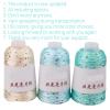 350M 50g Summer Ice Silk Mercerized Yarn Special Sequin Yarn DIY Handwoven Rag Doll Knitting Blanket (Color: 80) view 3