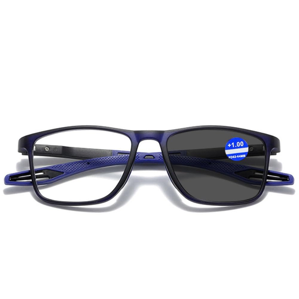 MAGIMODAC Self-Tinting Reading Glasses with UV400 Protection