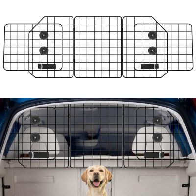OUSHENG Dog Car Barrier for SUVs, Adjustable Cargo Area Divider