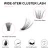 KISSXIAOYA DIY Custom Cluster Eyelash Extension Tool Set (240 pcs, 30D, 0.07D Curl, Mixed 9–15 mm) view 3