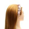 QinGoo Wide Pleated Faux Silk Headband for Women, Pink view 3