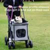 Pet Stroller for Older, Medium and Large Dogs and Cats view 2