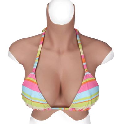 Realistic Silicone Breast Forms, I Cup, Asian Yellow