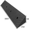 Heavy-Duty Rubber Threshold Ramp for Wheelchairs and Scooters view 2