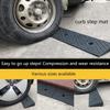 Heavy-Duty Rubber Threshold Ramp for Wheelchairs and Scooters view 4