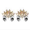 2-Pack Gold Glitter Face Jewel Stickers BFG34 view 1