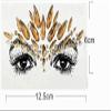 2-Pack Gold Glitter Face Jewel Stickers BFG34 view 3