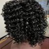 Short Tousled Curly Afro Wig for Black Women, Synthetic view 3