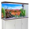 MIRRORANG 91 x 50 cm Vinyl Terrarium Background – Blue Sky, Mountains, Oasis, Desert, Sun and Gobi view 3