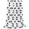 Cocker Spaniel Dog Breed Blanket, Soft Fluffy Flannel Throw, White, 150 x 125 cm view 2