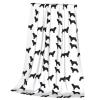 Cocker Spaniel Dog Breed Blanket, Soft Fluffy Flannel Throw, White, 150 x 125 cm view 3