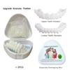 Flipped Warmth 2-Pair Instant Veneers, Upper and Lower Snap-On Dentures view 2