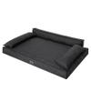 DOGGY Dog Bed, Mattress, Couch for Small and Large Dogs, Black, L: 78x54 cm view 1