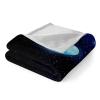 3D Starry White Wolf Sherpa Throw Blanket, 130 x 150 cm view 3
