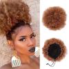 Synthetic Afro Puff Ponytail Hairpiece with Drawstring view 3