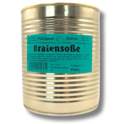 Homestyle Roast Gravy Meat Broth Ready Meal in a Can, 800 g