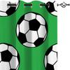 AKATIE Green Football Curtains for Kids’ Rooms, 3D Printed, Blackout, 2-Pack, 140 x 160 cm view 4