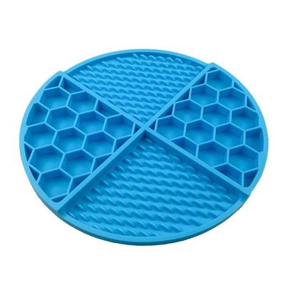 Licky Pad Feeding Mat for Cats, Blue