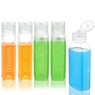 Cosywell Travel Bottles for Toiletries, 5-Pack, 57 mL, TSA-Approved, Refillable, Leakproof