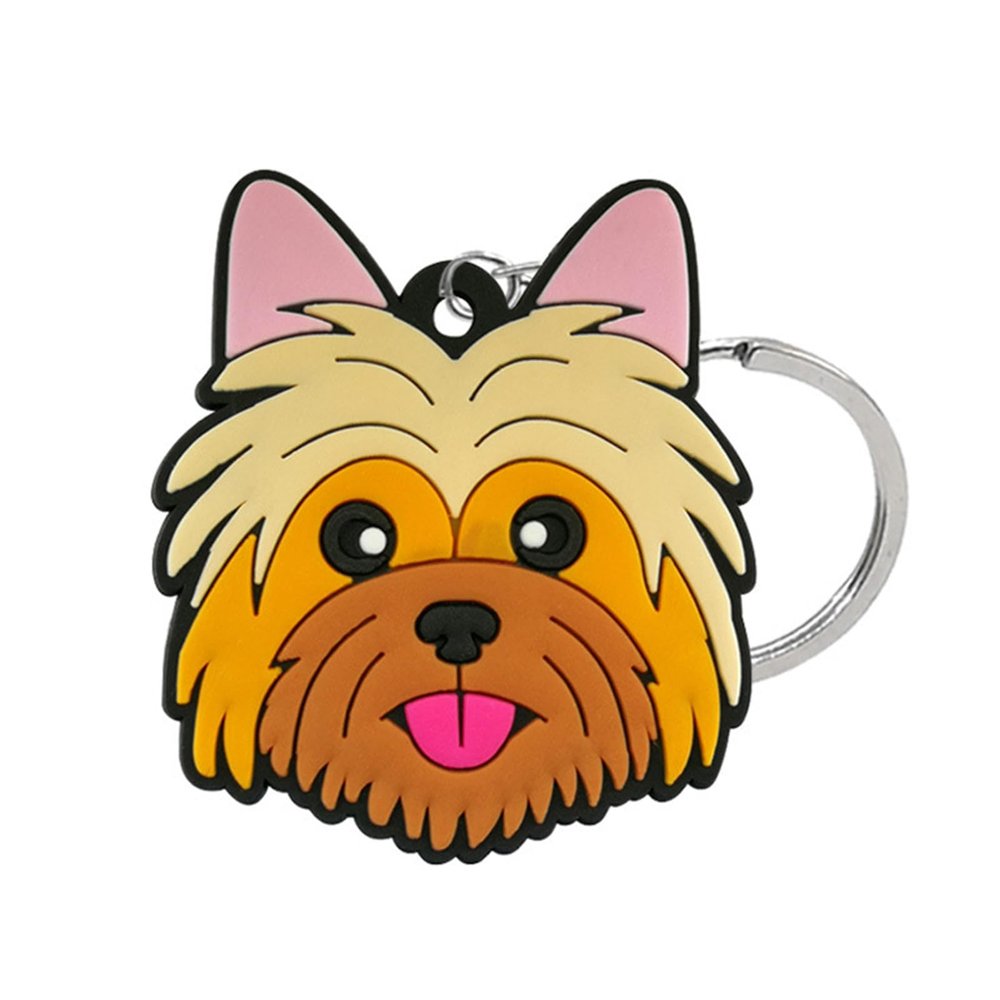 POYAMUSE Silicone Keychain for Dog Lovers
