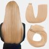HotLulana Tape-In Extensions Human Hair #18, 24 in/60 cm, 50 g, 20 Pieces view 1