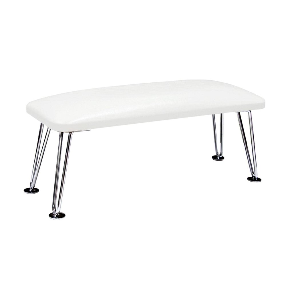 White PU Leather Manicure Armrest