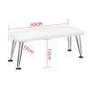 White PU Leather Manicure Armrest view 3